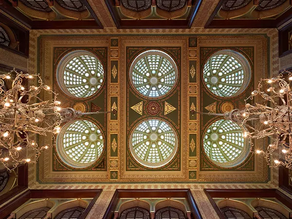 Pera Palace Hotel, Tepebaşı / Pera, Beyoğlu — القاعة المقببة