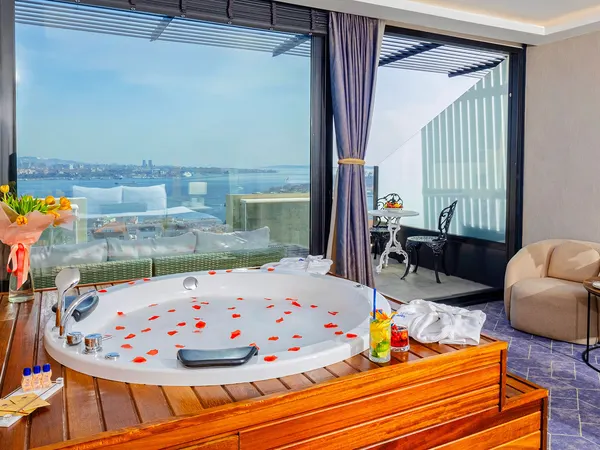Ring Stone Bosphorus Hotel, Taksim / Pera, Beyoğlu (Istiklal Avenue) — غرفة ديلوكس