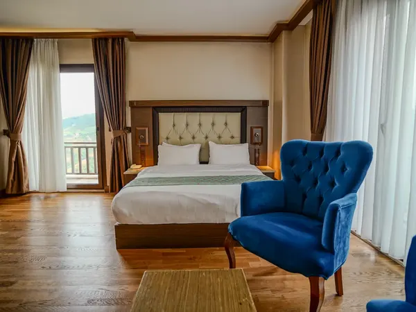 Sera Lake Resort Hotel، أكجاآباد، قرب بحيرة سيرا (حي يلدزلي)، طرابزون — غرفة مزدوجة بإطلالة على البحيرة