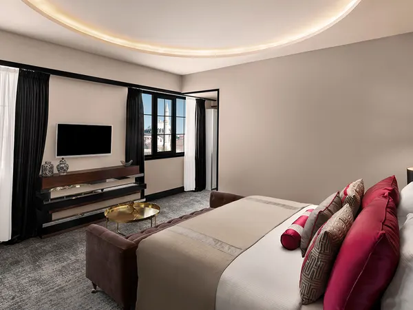 Sura Hagia Sophia Hotel, Sultanahmet, Fatih — غرفة بسرير كينغ