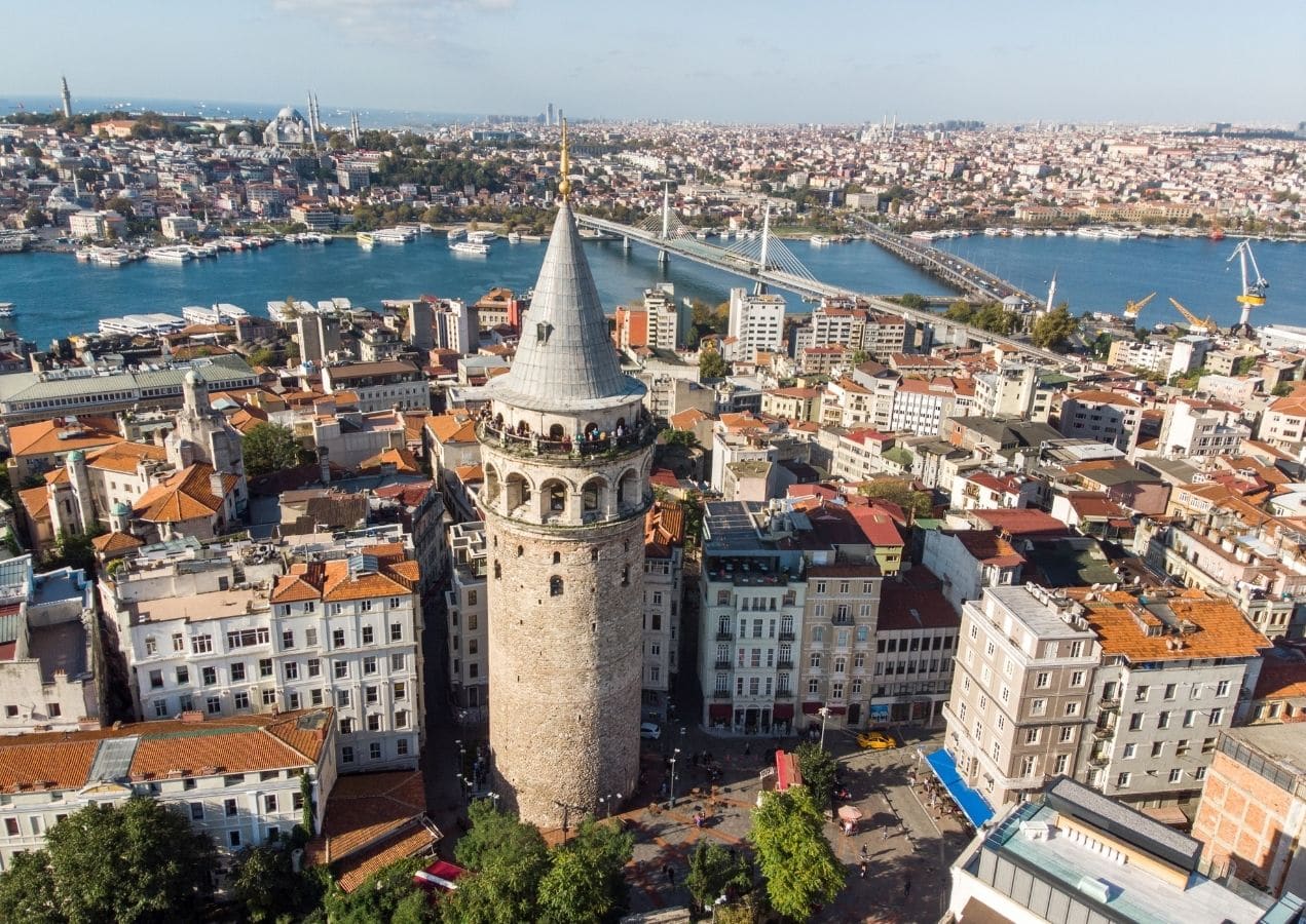Galata Tower and the Istanbul skyline